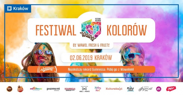 Фестиваль кольорів у Кракові