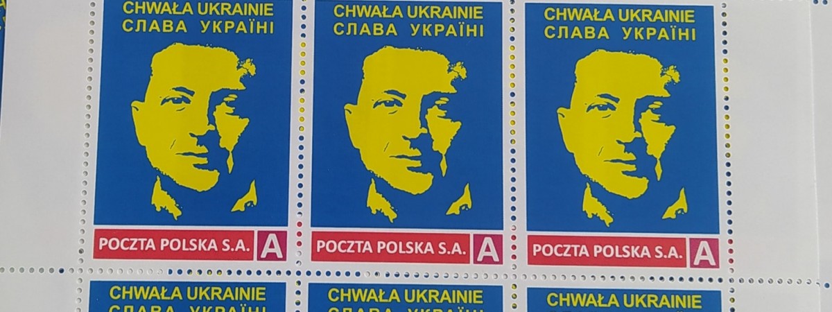 У Польщі випустили марку з Володимиром Зеленським. Ціна на неї не спинила шалений попит