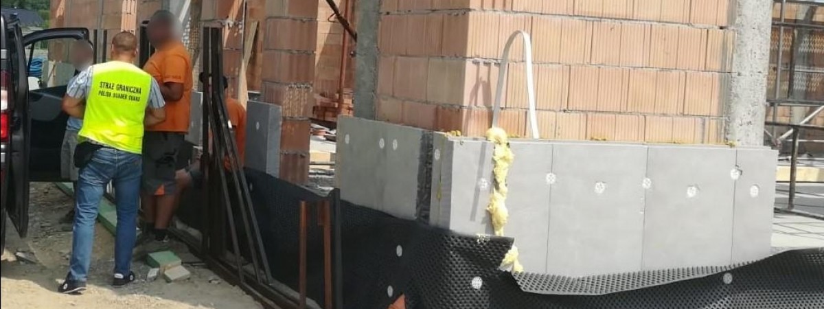 На будовах у Польщі спіймали чергових українців, які працювали нелегально