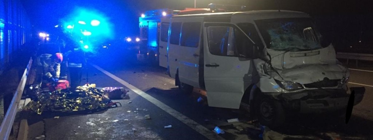 У Польщі в ДТП потрапив мікроавтобус з українцями