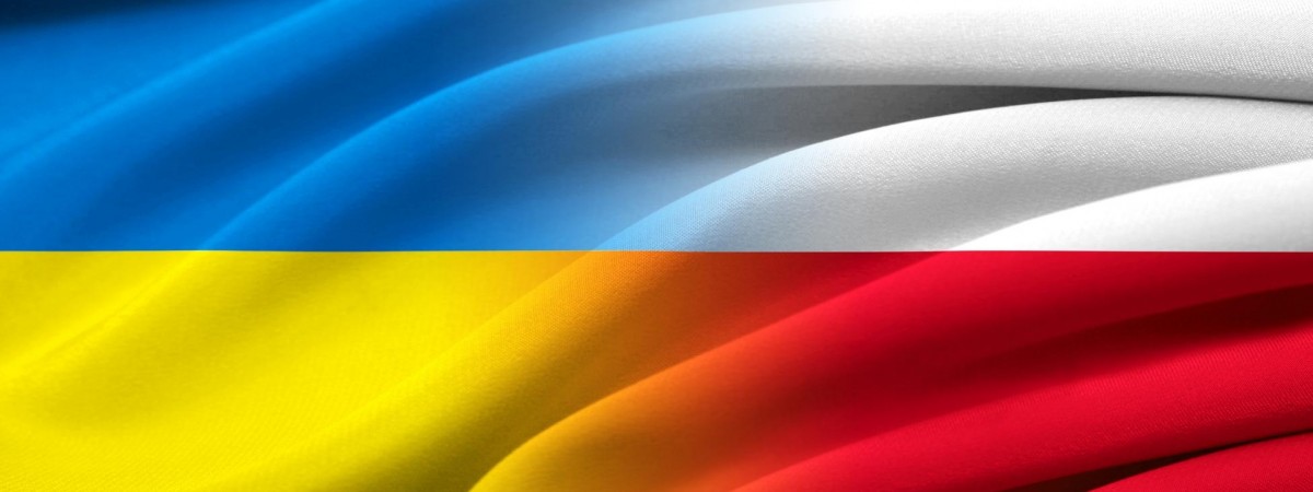Як у Польщі вітають Україну з 31-річчям Незалежності (ВІДЕО)