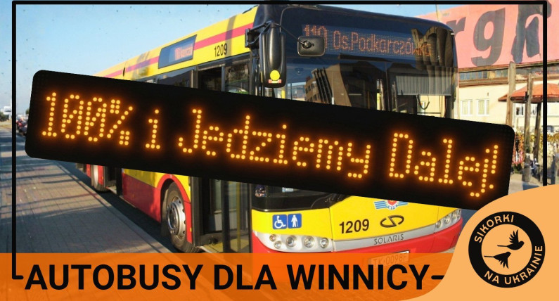 Польські волонтери зібрали понад 500 тис злотих на автобуси для Вінниці після відмови міста Кельце