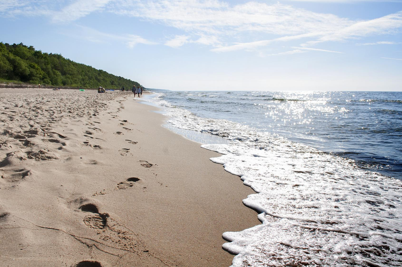 Пляжі  на Балтійському морі
