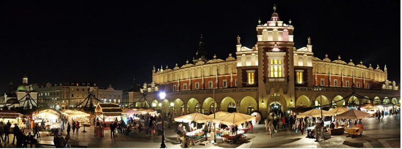 Ринкова площа  в Кракові.