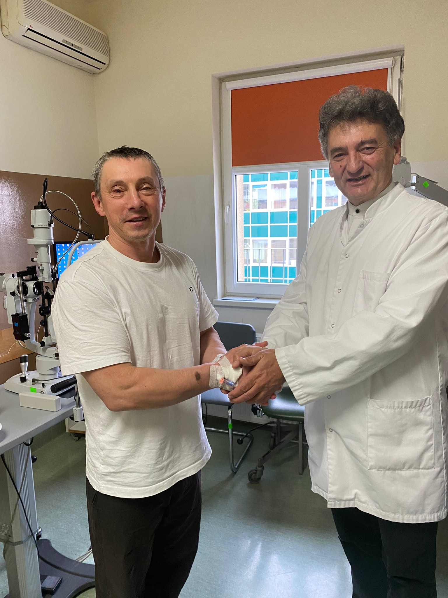 Сергій Сидоренко з Едвардом Виленгалою